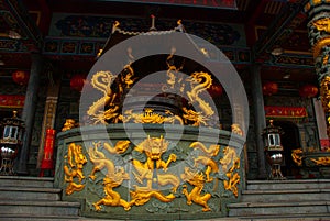 Tua Pek Kong Chinese Temple. Bintulu city, Borneo, Sarawak, Malaysia