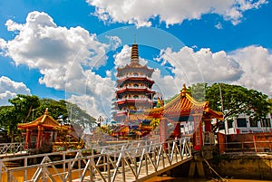 Tua Pek Kong Temple the Beautiful Chinese Temple of the Sibu city, Sarawak, Malaysia, Borneo