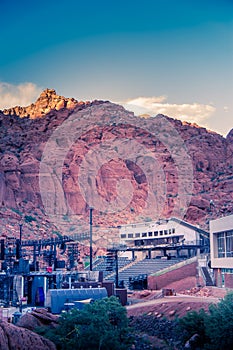 Tuacahn Center for the Arts, Ivins, Utah, Outside of St. George