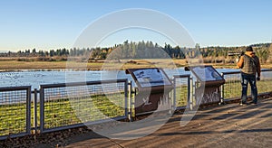 The Tualatin wildlife refuge park Oregon