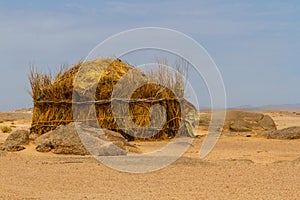 Tuareg encampment. Illizi Province, Djanet, Algeria, Africa