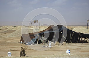 Tuareg nomads camp, Morocco
