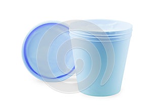 Tub Food Plastic Container For Dessert, Yogurt, Ice Cream, Sour Sream Or Snack