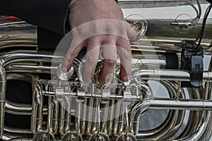 The tuba - The bass is the largest of the brass instruments