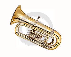 Tuba, brass musical instrument