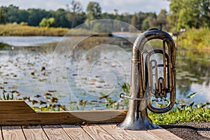 Tuba in the park