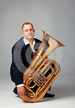 Tuba Player photo