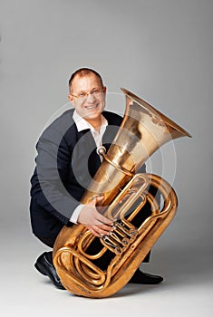 Tuba Player photo