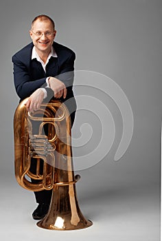 Tuba Player photo