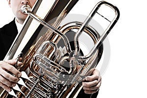 Tuba player