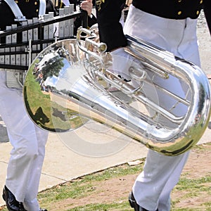 Tuba, US Naval Drum and Bugle Corps