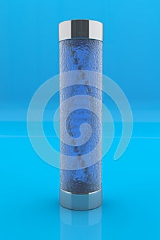 Tube with DNA molecules