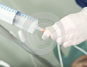 Tube feeding in the hospital