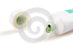 Tube of green Ointment photo