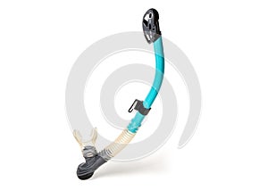 Tube for for snorkeling or diving isolated