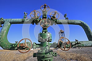 Tube and valve, oil industry equipment