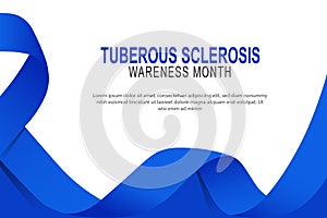 Tuberous Sclerosis Awareness Month background