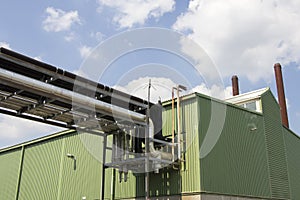 Tubes for mechanical ventilation system on an industrial plant