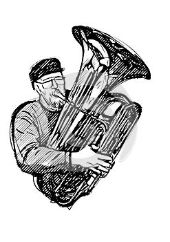 Tubist vector illustration