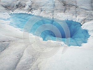 Tubular Chute with Crytsal Blue Water at Mendenhal photo