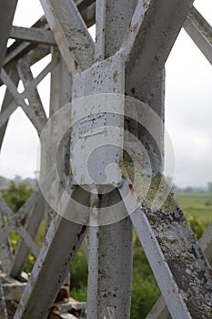 The Tucker Bailey Bridge in Saint Holaire Pettiville, Normandy