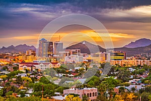 Tucson, Arizona, USA Skyline