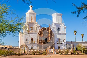 A 1700s Catholic Church in Tucson, Arizona