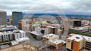 Tucson downtown aerial view, Tucson, AZ, USA