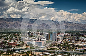 Tucson Skyline from Sentinel Peak