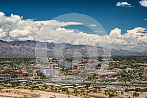 Tucson Skyline from Sentinel Peak