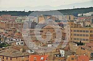 Cityscape of Tudela, Spain photo