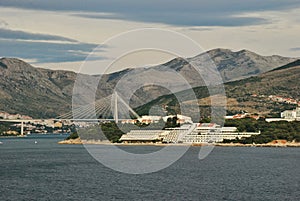 Tudjman Bridge Gruz Harbour Dubrovnik.