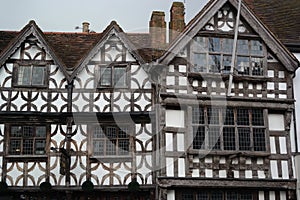Tudor building Stratford on Avon