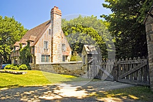 Tudor style cottage