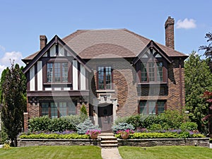 Tudor style house