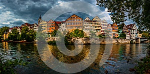 Tuebingen city, Germany - panorama view