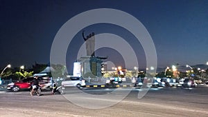 Tuesday night welcomes the night of the statue, welcome to the heart of Kupang city photo