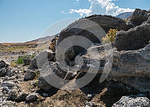 Tufa rock at Pyramid Lake, Nevada