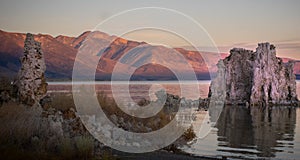 Tufa spires at Mono Lake, CA