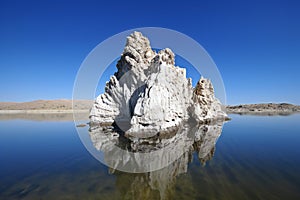 Tufa towers in Mono Lake, California, United States