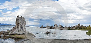 Tufa Towers for mono lake State natural reserve in mammoth lakes California