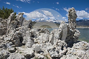 Tuff columns at South Tufa, Mono Lake - California