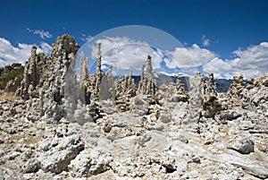 Tuff columns at South Tufa, Mono Lake - California