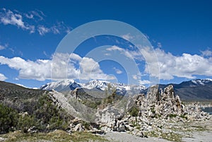 Tuff columns at South Tufa, Mono Lake - California