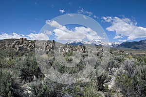 Tuff columns at South Tufa, Mono Lake - California