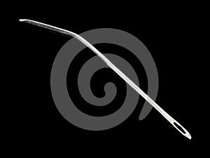 Tufting upholstery needle