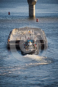 Tug and barge