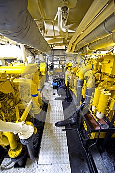 Tugboat's Engine Room