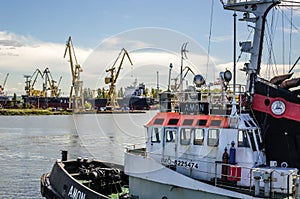 TUGBOAT AND SHIPYARD