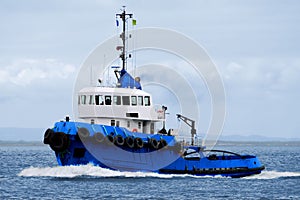 Tugboat Underway C1 photo